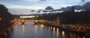 Paris France at Night