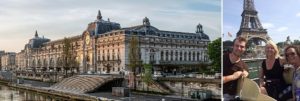Paris’s Musee d’Orsay and a boat trip to the Eiffel Tower