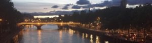 Paris France at Night